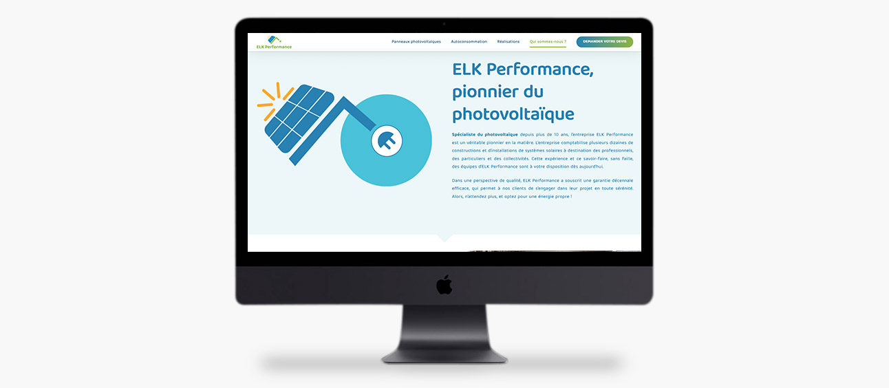 Site internet ELK Performance